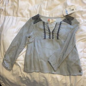 Long sleeve Roxy toddler girls shirt